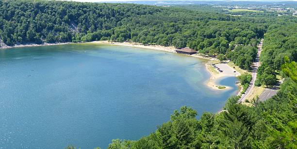 висконсин - devils lake стоковые фото и изображения