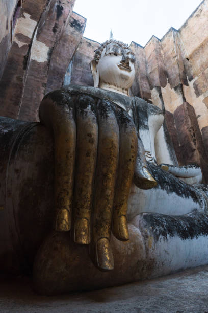 istock Buddha statue, Wat Si Chum temple Sukhothai 1490239347