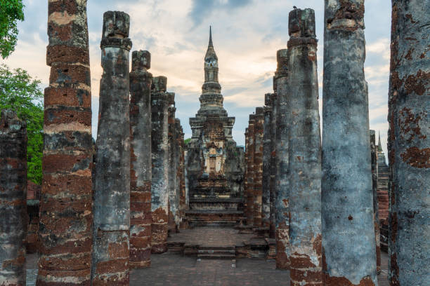 istock Sukhothai Historical Park in Sukhothai, Thailand 1490239692