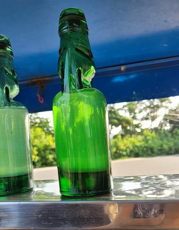 Goli Soda on the street for refreshment on a sunny day