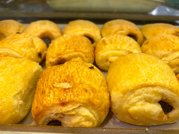 istock delicious pastry or raisins baked on display 1490240951