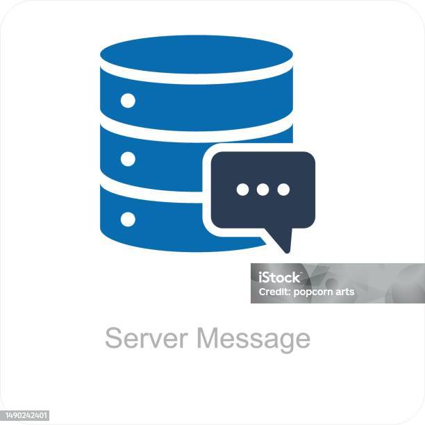 Server Message Stock Illustration - Download Image Now - Concepts ...