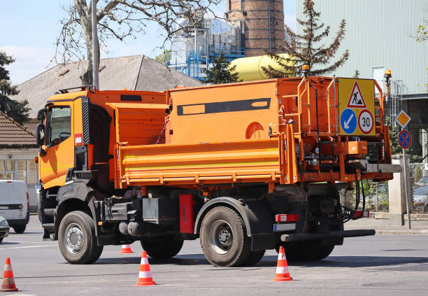 istock Truck at the road construction site 1490242693