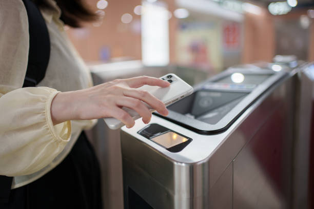 istock Smartphone password-free payment for public transport 1490253788