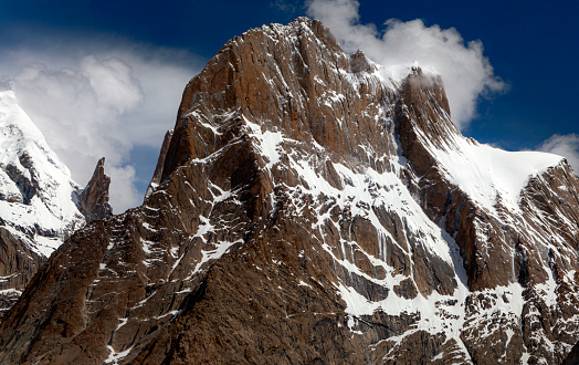 The Trango Towers are a family of rock towers situated in Gilgit-Baltistan, in the north of Pakistan