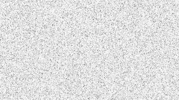 Vector illustration of Noise grain texture background of gradient halftone dots, vector stipple dotwork pointillism. Noise grain sand or grainy dots dissolve fade or dotwork grit background