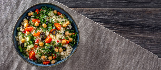 istock A plate of couscous served with vegetables and chickpeas 1490275956