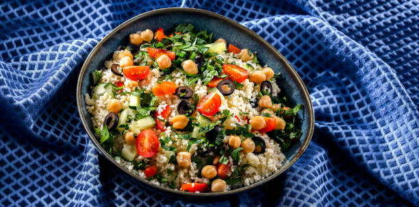 istock A plate of couscous served with vegetables and chickpeas 1490276539