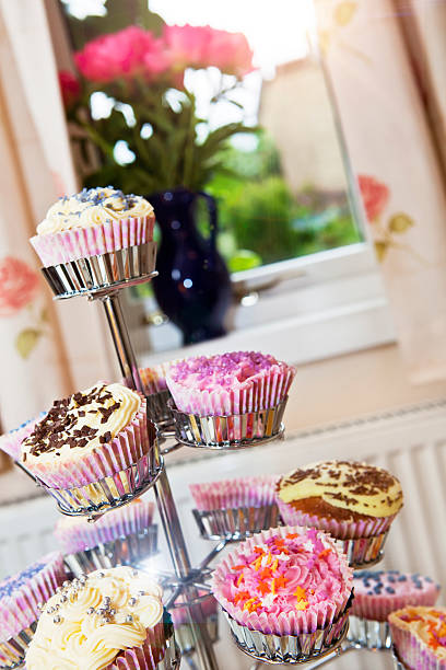 istock Variety of decorated cupcakes 149027701