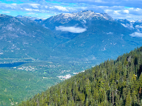 Whistler in summer, British Columbia, Canada