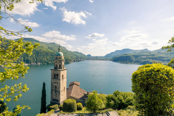 istock The beautiful Morcote town in Ticino, Switzerland 1490282776