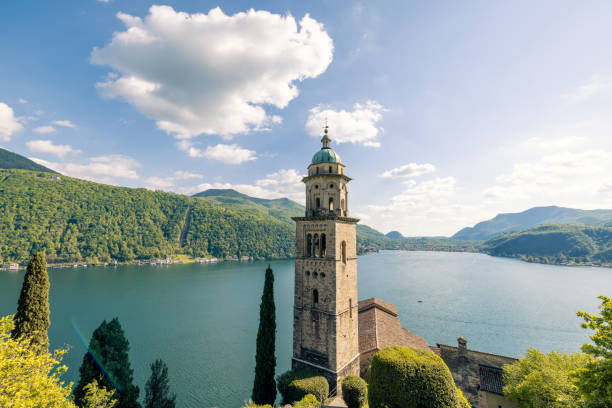 istock The beautiful Morcote town in Ticino, Switzerland 1490282904