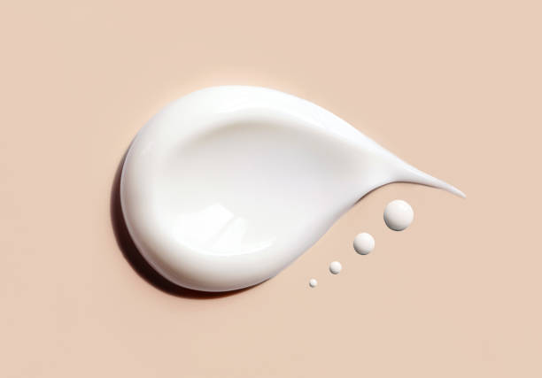 istock cosmetic smears cream texture on beige background 1490283866