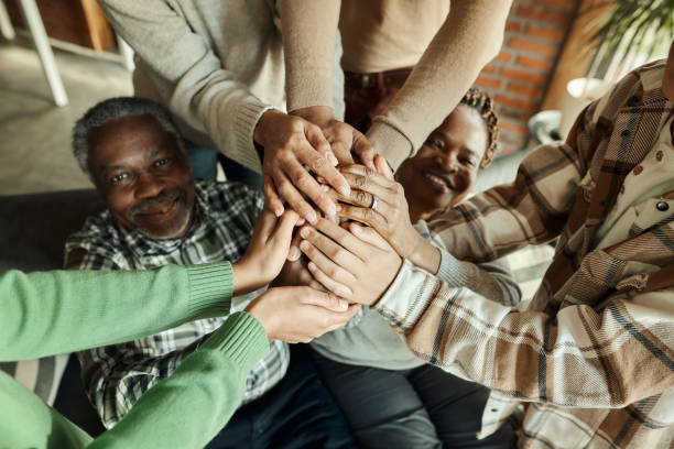 istock Unity of African American multi-generation family! 1490293321
