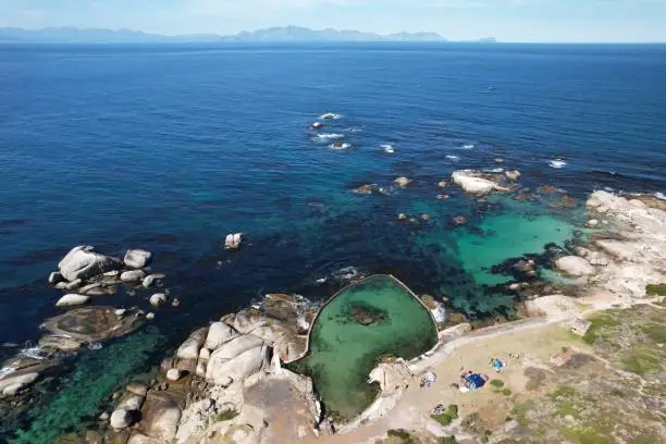 Miller's Point and Simons Town are both in False Bay which lies on the other side of the Cape peninsula. The water in False Bay is typically warmer than Table Bay and more popular for recreational activities.