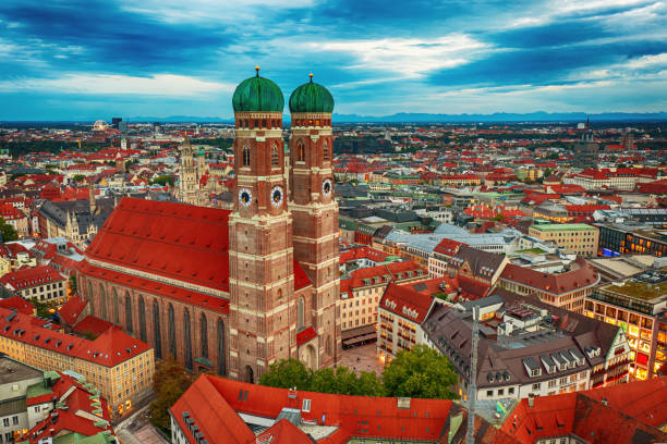 istock The famous Frauenkirche in Munich, Germany 1490298725
