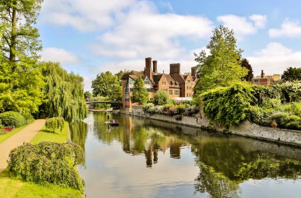 istock Trinity Hall College on the River Cam, Cambridge, UK 1490300758