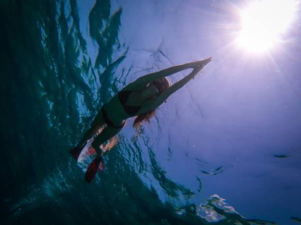 istock Snorkelling in the ocean 1490311154
