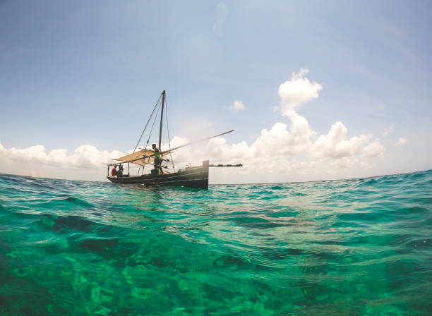 istock Boat in the Indian Ocean 1490311157