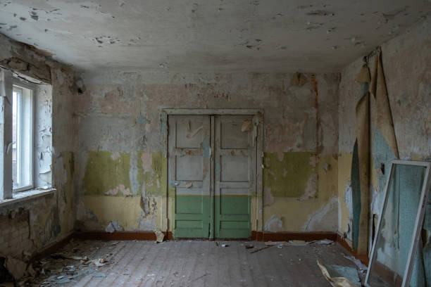 istock abandoned door interior with peeling paint 1490311945
