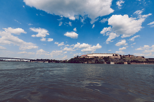 Majestic Petrovaradin Near Danube River In Novi Sad, Serbia