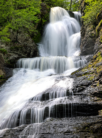 Dingmans Falls Scenic Waterfall in Delaware Water Gap