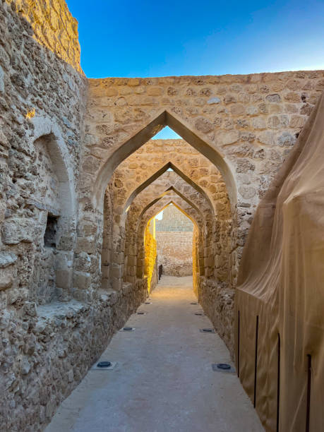 istock Arched gallery in Qalat al-Bahrain 1490337336