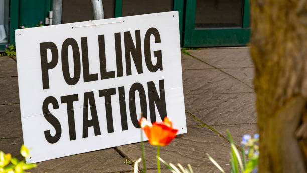 istock A polling station sign on election day 1490337919