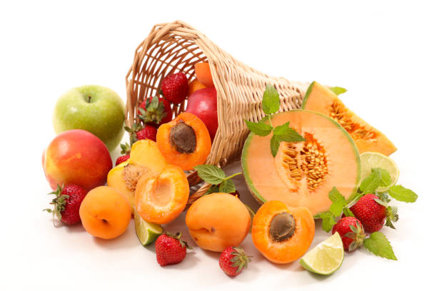 Fall Fruit Arrangement in a Basket