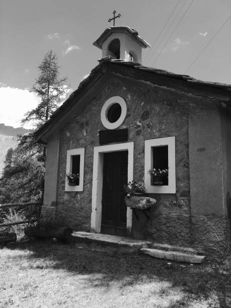 istock Very ancient mountain Church 1490342129