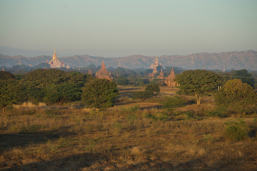 Morning shots at Old Bagan site