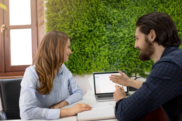 istock Talking About How We Can Improve The Business 1490347848
