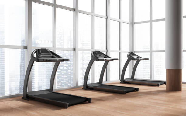 istock White gym corner with treadmills 1490348602