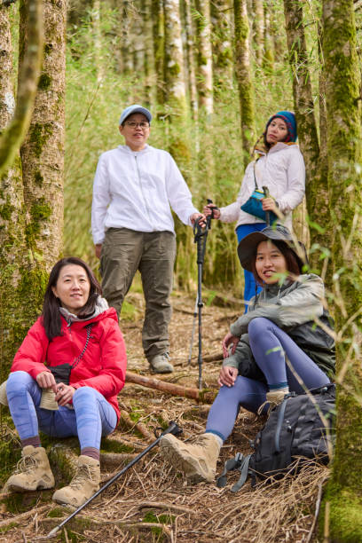 istock Female make a portrait in a forest. 1490350662