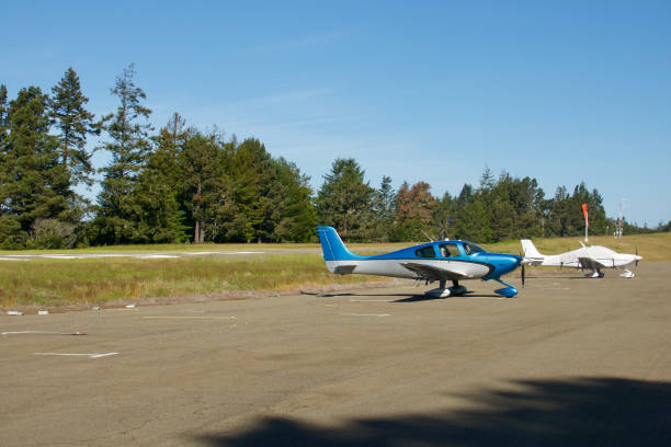istock Rural airstrip for small private planes 1490352072