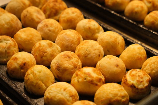istock close up many Takoyaki cooked on pan 1490352350