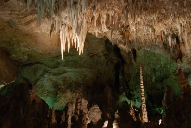 istock inside big room chamber of Carlsbad Caverns National Park 1490367613