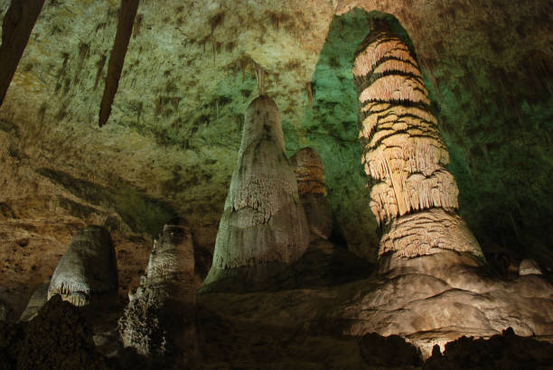 istock inside big room chamber of Carlsbad Caverns National Park 1490367618