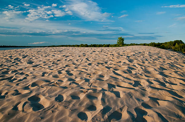 песчаная отмель провинциальный парк - sandbar стоковые фото и изображения