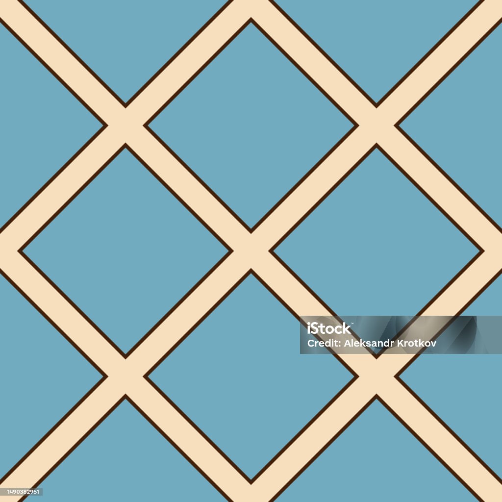 Checkerd Square Texture Seamless Checkered Square Geometric Texture For Textile Printing ...