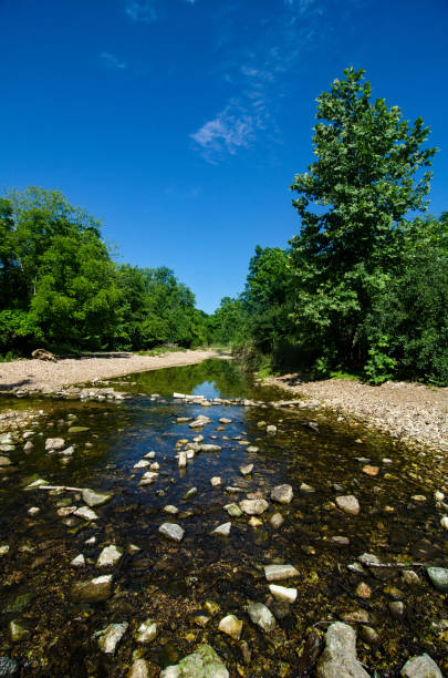 istock Castlewood SP - Kiefer Creek Rocky Stream Crossing Vertical 1490384887