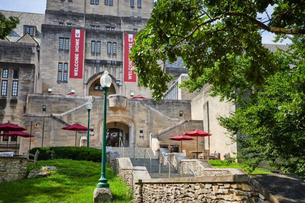 Indiana University bookstore exterior in Bloomington
