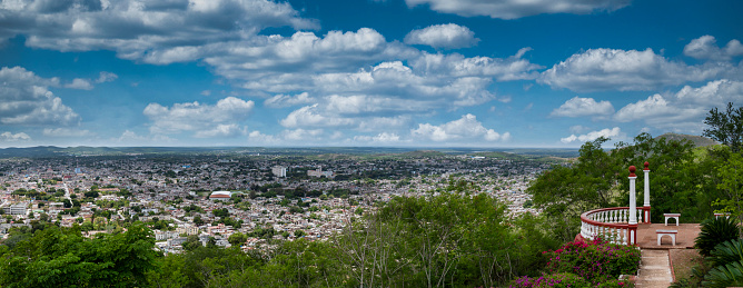 Panoramic viewpoint  of Holguin City, as seen from Loma De la Cruz, which  translates to Hill of the Cross.