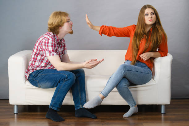 istock Man begging for forgiveness his woman 1490410043