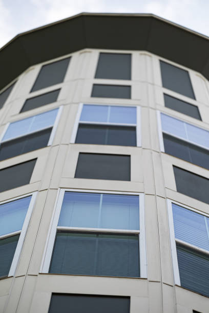 istock Modern office building in the city 1490414191