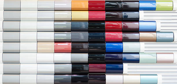 Color samples of car body