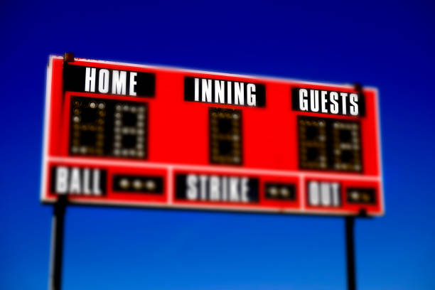 istock Baseball Scoreboard Ball Strike Home Inning Selective Focus 1490420270