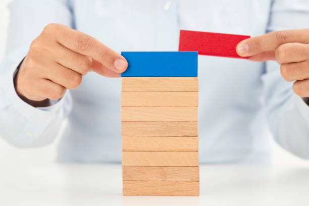 istock Business Woman Building a Project 1490422108