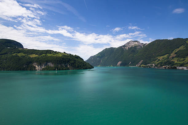 Lago de Lucerna - foto de acervo