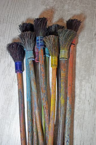 Ebru Marbling Art Traditional Brush